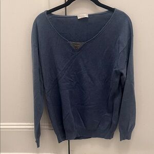 AUTHENTIC BRUNELLO CUCINELLI 100% CASHMERE SWEATER LIKE NEW
